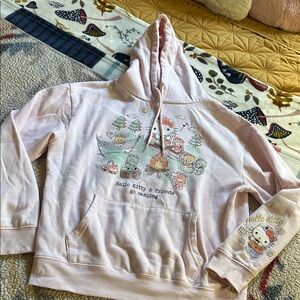 Hello Kitty Pink Hoodie Sweater
